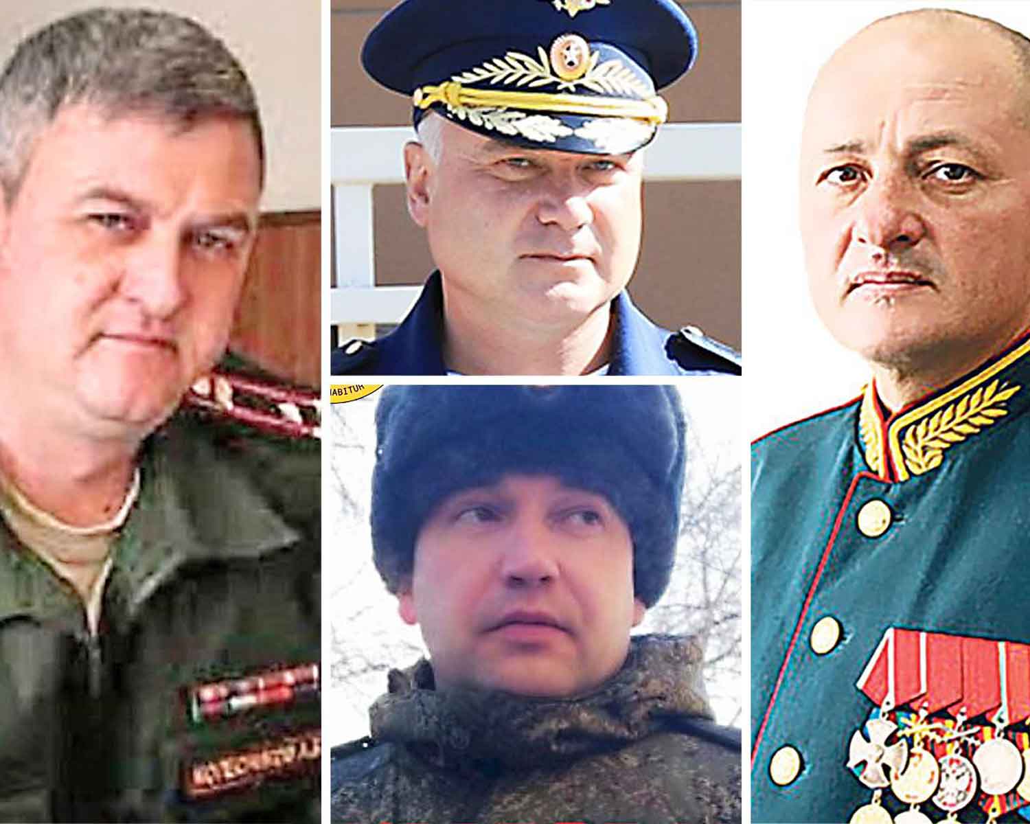 Ucrainenii ucid, pe bandă rulantă, generali ruși